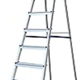 Skywave Luxury Advance Foldable Aluminium Ladder for Home | 5 Year Manufacturer Warranty | Slip Prevention Steps (8 Steps, Blue)-picture-19