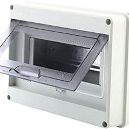 TRENDYNEST 8 Ways Distribution Box Circuit Breaker Box for Home Wall Indoor and Outdoor-image-79