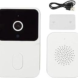 Exxelo 5 Year Warranty Limited Edition Wi-Fi Bell Camera: Smart Doorbell with Built-in Camera for Home Security with HD Video and Motion Detection App Control Live Video Streaming-14