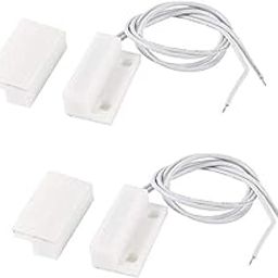 Robocraze MC-38 Wired Magnetic House Security Alarm Sensor for Door and Windows | Home Alarm System with Screws (Pack of 2)-image-57