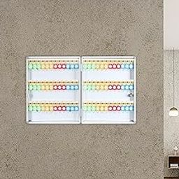 bnf® Key Lock Box Wall Mounted Key Keep Case for Apartment Hotel Property Managers 72 Position|Business & Industrial | Facility Maintenance & Safety | Access Control Equipment |1Key Lock Box-image-16