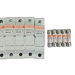 Mersen Fuse Holder USM1HEL and 15A 1000V Fuse Link 5 Nos-10