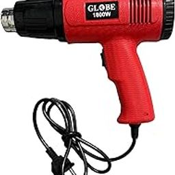 Haminasto Dual Temperature High Speed Heat Gun For Removing & Drying Paint Coats,Remelting Adhesives & Shrink Wrapping,1800 Watts Corded Electric (Orange&Black)-image-4
