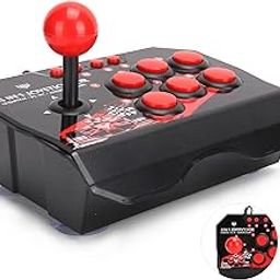 Arcade Fight Stick, PC Street Fight Controller Comfort and Ergonomics for Switch for PC for PS3-image-3