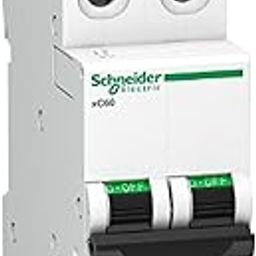 Schneider MCB 16A DP C-Curve ACTI9 10kA - A9N2P16C-22
