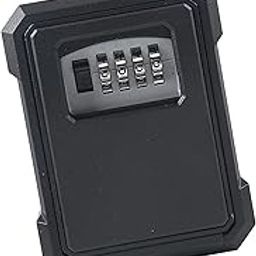 TRENDYNEST Portable Key Storage Lock Box 4 Digit Password Key Storage Case for House Black | Lock Boxes | Access Control Equipment | Facility Maintenance & Safety-image-8