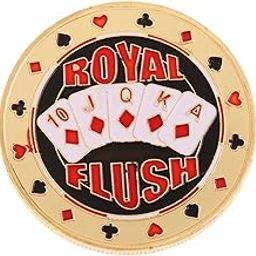 ATORSE Toy Metal Banker Chips Press Card Poker Chips Accessories Souvenir M-Toys & Hobbies-Games-Card Games & Poker-Poker Chips-image-41
