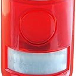 MYADDICTION Solar Powered Sound Alarm Strobe Light 6 LED Flashing Light 110db for Home-image-39