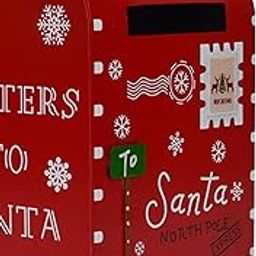 ATORSE Christmas Express Mail Box Mini Mailbox for Farmhouse Wedding Party Backyard Home & Garden-picture-18