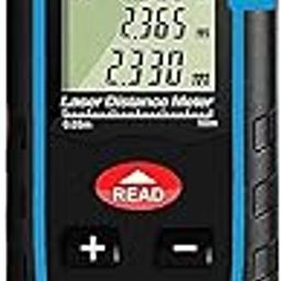 SToK Laser Range Finder/Distance Measuring Meter Tape (Black; 164 Feet/50 m)-image-65