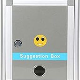 Krupalu Complain Box Multipurpose Letter/Suggestion Box - 1 Pc (Silver Color)-image-95