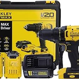 STANLEY FATMAX SCD700D2K-B1 20V 2.0Ah 13 mm Cordless Brushed Drill Machine Driver With 2x2.0Ah Li-ion Batteries and 1pc Charger, 2 Speed Gearbox, 2 Years Warranty-11
