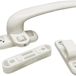 Aluminium Domal Single Point Handle for Windows & Doors, Pack of 1, Corrosion Free, Right Side, Replacement Handle for Window & Doors (White)-picture-4
