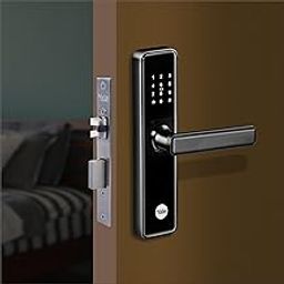 Yale YDME 50 Pro, Smart Door Lock with Pincode, RFID Card & Mechanical Keys, Color- Black, for Home & Office (Free Installation)…-picture-6