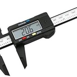 Generic LSHAZI03590 New 150Mm 6Inch Lcd Digital Electronic Carbon Fiber Vernier Caliper Gauge Micrometer-picture-10
