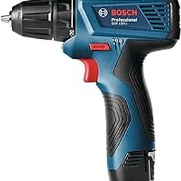 BOSCH GSR 120-Li Professional 12V Cordless Drill Driver Kit |10mm Chuck Size| No-load Speed (1st/2nd)- 0-400/0-1500 RPM | Torque (Hard/Soft)- 30/14 Nm | 2 Batteries Included| 1 Yr Warranty-8