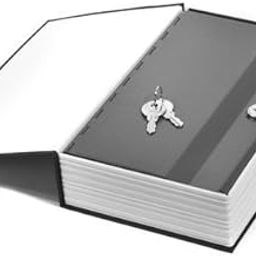 AADCART Hidden Secret Book Safe Home Jewelry Locker Vault Storage Box (Big Size - 24 x 15.5 x 5.5 cm, Multicolor)-24