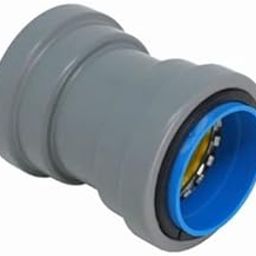 Southwire 65083401 Simpush Push-to-Install PVC-CIC Conduit Coupling, 1/2 In. - Quantity 30-27