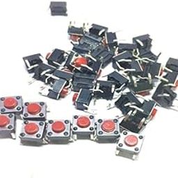DEPOKE 50Pcs 6x6x5 mm Micro Momentary Tactile Tact Touch Push Button Switch (Set of 50)-picture-12
