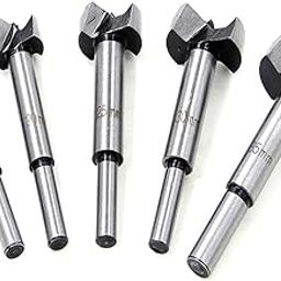 Artnery Tools Hinge Boring Forstner Straight Steel Drill Bit Set Carbide Tipped for Wood and Plywood (Sizes: 15, 20, 25, 30, 35 mm)-image-29