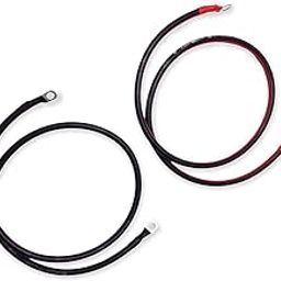 DAYSTAR DC WIRE 10 SQ MM 2 FEET xlpe UV battery cable (RED & BLACK)-24