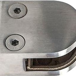 MERISHOPP Glass Clamp Punch Free Hardware Glass Holder for Bathroom Balustrade Balcony Type B for 10mm|Home & Garden|Home Improvement|Building & Hardware|Home Building & Hardware-image-84