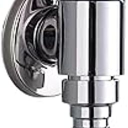 Washing Machine Tap -Flute | T Shape Chrome Finish Automatic Water Stop Valve Brass Faucets | Single Handle Tap, G 1/2'' and 3/4'' Inch Connection | Wall Mounted Space Saving Design-48