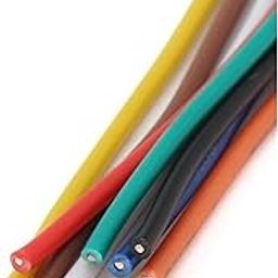 Outdoor Extension 2 Meters 5 Meters 10 Meters UL1007 Tinned Copper Single Core Wire Cable 14AWG 20AWG 22AWG 24AWG 26AWG Electronic Line Solar sheathed(White,10 Meters 26AWG)-image-60