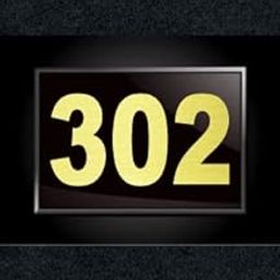 Number Plate 302 Room, Hotel, Hospital, Lodge,Apartment, Flat,Door No,College, Library, Rack Numbers Warehouse, Black Acrylic Background with Gold Letter with PVC Waterproof Black Sticker-picture-14
