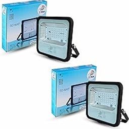 D'Mak Aluminium 50 Watt Waterproof Warm White (Yellow) Led Flood Light for Outdoor Purposes(Slim Grey Body,Pack of 2)-15