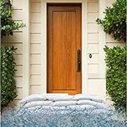 Emergency water absorbing bag, Flood Bag for rain water absorbing, Reusable Bag, Water Barrier Doors Windows convert into gel and dry for Reuse - 16 x 12 inch (40 pcs in 01 Pack)-6