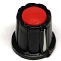 Potentiometer knob (6mm Shaft Hole Plastic Volume Control Potentiometer Knob Cap) - Pack of 3-image-10