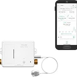 YoLink LeakStop 1 Channel Leak Detector, Stops Running Water in Home, Office, or Apartment Toilets & Sinks, Auto Shutoff Valve, Prevents Water Waste, Real-Time Monitoring, Hub Required-image-11