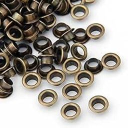 Generic 200pcs/lot Metal Eyelets Grommets 10mm for Leather Craft DIY Scrapbooking Shoes Fashion Practical Accessories-image-36