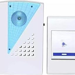 Heather Wireless Doorbell Kit Over 100 Feet Range, 32 Rings, Door Bell Chime LED Flash Wireless Calling Remote, Door Bell for Home, Shop, Office (Multicolor)-image-29