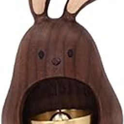 ARTISOUL® Wood Doorbell Ornament Birthday Gift Doorbell Pendant for Business Door Shop Dark Brown | Home Improvement | Building & Hardware | Doors & Door Hardware | Doorbells-image-81