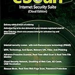 eScan Internet Security Suite with Cloud Security Version 14 - 1 User, 1 Year (Email Delivery in 2 Hours - No CD)-0