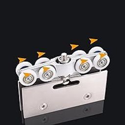 The Style SutraGlass Sliding Door Rollers Practical Multifunctional 8 Roller Runners Wheels|Home & Garden | Home Improvement | Other Door Hardware-11