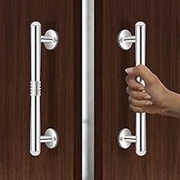 Plantex Pooja Room Door Handle/8 Inch Door Handle for Main Door/Pull Push Main Door Handle - Pack of 2 (S-142, Chrome) - 3 Years Warranty-image-15