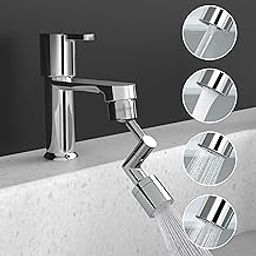 Plantex Tap Extension For Kitchen Sink/Tap Aerator For Kitchen/Sink Tap Extension For Kitchen(XL-2042/Chrome), Standard-23