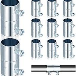 Gisafai 10 Pcs Set Screw Coupling for EMT 3/4 Inch Electrical Conduit Fittings Galvanized Steel EMT Conduit Screw Connector-22