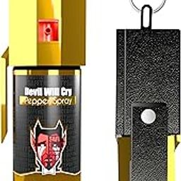 Pepper Spray for Men and Women (Pack of 1) Golden Armor Ultra Extra Strong by Devil Will Cry Brand-picture-13