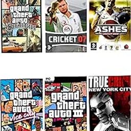 GTA San Andreas Vice City Cricket 6 In 1 Combo Pc Game DVD (Offline only) [video game]-4