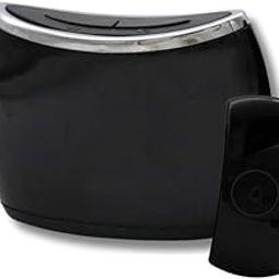 Rosario Wireless Remote Bell for Office, home, patients, 100 Meter Range, 36 Tones, Weather Proof (BLACK)-16