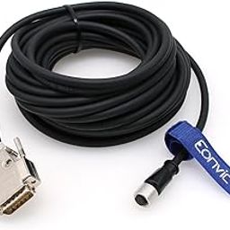 Eonvic M12 to DB15 Shielded Data Cable for Cognex Industrial Camera CCB-PWRIO-MOD-05 7000 Series M12 12 Pin A Code Female to DB15 Male (5M)-image-61