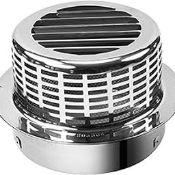 UJEAVETTE Stainless Steel Air Vent Exhaust Grille for Kitchen Fans Ventilation Systems 8 inch-image-33