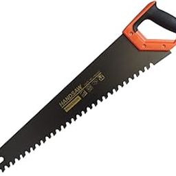 Inditrust 24" 600mm Carbide Tipped Teeth AAC/Concrete/Siporex Hand Saw for Cutting Bricks, Aerated Concrete Blocks, Cement Cutter Blade with PVC Handle-image-54