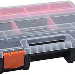 Plastic Tool Storage Box for Nails, Screws, Nuts, and Bolts – Stackable Multi-Utility Tool Organizer Box, Portable Storage Box, Storage Box, Component Box, Electronic Component Box-64
