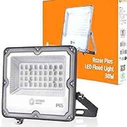 Orient Electric Razor Plus 30 W LED Flood Light | IP65 Waterproof Outdoor Light with Lens Design | 5kV Surge Protection, 440V Compatible | Wide Angle Beam, Ultra Slim Design | Cool White - Pack of 1-picture-24