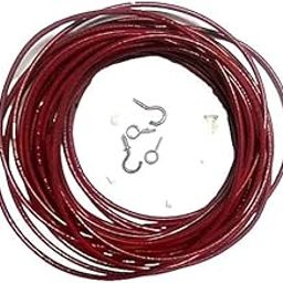 DLK Aluminium Window net Plastic Coated Curtain Spring Wire Cable kit with Hook and Eyes ||1 Mtr Wire || 2 Big Hook and 2 Small Hook and 2 Eyes-picture-24